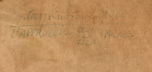 Giorgio Carpintieri : L�approccio  - Asta Arte moderna e contemporanea - Associazione Nazionale - Case d'Asta italiane