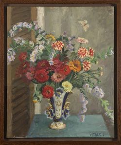 Carlo Vitale - Vaso di fiori
