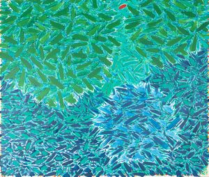 Enzo Esposito : Oceano  - Asta Arte moderna e contemporanea - Associazione Nazionale - Case d'Asta italiane