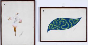 Ertè (1892 - 1990) - Senza titolo