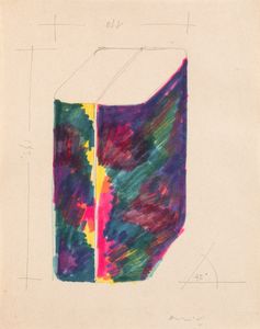 Rodolfo Aricò : Senza titolo  - Asta Arte moderna e contemporanea - Associazione Nazionale - Case d'Asta italiane