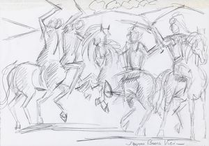 Saverio Busiri Vici - Senza titolo