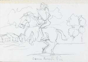 Saverio Busiri Vici : Senza titolo  - Asta Arte moderna e contemporanea - Associazione Nazionale - Case d'Asta italiane