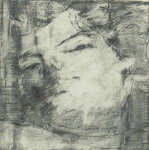 Giovanni Frangi - Testa di ragazza