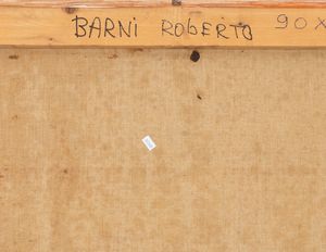 Roberto Barni : Lo spazzacamino  - Asta Arte moderna e contemporanea - Associazione Nazionale - Case d'Asta italiane