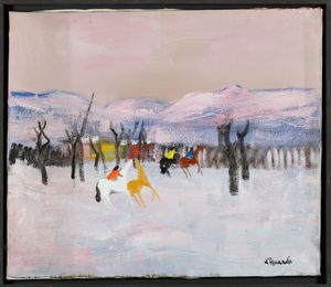 Gian Rodolfo D’Accardi : Senza titolo  - Asta Arte moderna e contemporanea - Associazione Nazionale - Case d'Asta italiane