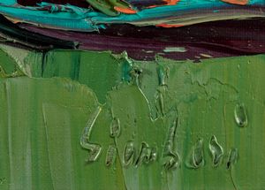 Nicola Simbari : Senza titolo  - Asta Arte moderna e contemporanea - Associazione Nazionale - Case d'Asta italiane