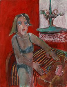 Mario Salina : Ingrid  - Asta Arte moderna e contemporanea - Associazione Nazionale - Case d'Asta italiane