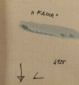 Gastone Biggi : Kadir  - Asta Arte moderna e contemporanea - Associazione Nazionale - Case d'Asta italiane