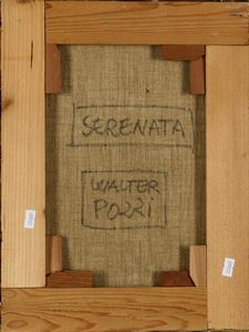 Walter Pozzi : Serenata  - Asta Arte moderna e contemporanea - Associazione Nazionale - Case d'Asta italiane