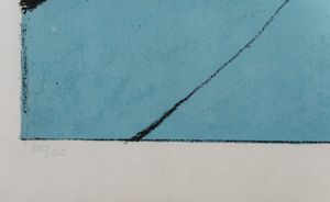 Domenico Cantatore : Senza titolo (Figura di donna)  - Asta Arte moderna e contemporanea - Associazione Nazionale - Case d'Asta italiane