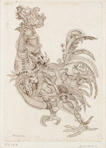Artista non identificato - Il gallo