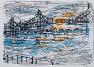 Mario Carletti : New York  - Asta Arte moderna e contemporanea - Associazione Nazionale - Case d'Asta italiane