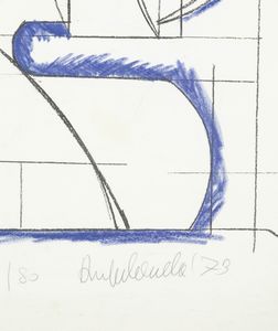 ANDREA CASCELLA : Senza titolo  - Asta Arte moderna e contemporanea - Associazione Nazionale - Case d'Asta italiane