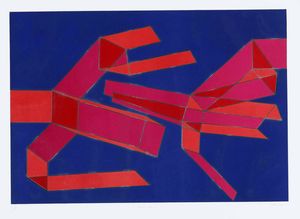 ACHILLE PERILLI : Senza titolo  - Asta Arte moderna e contemporanea - Associazione Nazionale - Case d'Asta italiane