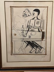 Franco Gentilini : Senza titolo  - Asta Arte moderna e contemporanea - Associazione Nazionale - Case d'Asta italiane