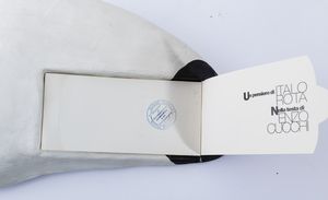 ENZO CUCCHI : Un pensiero di Italo Rota nella testa di Enzo Cucchi  - Asta Arte moderna e contemporanea - Associazione Nazionale - Case d'Asta italiane