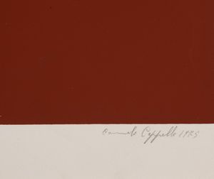 Carmelo Cappello : Forme e Colori  - Asta Arte moderna e contemporanea - Associazione Nazionale - Case d'Asta italiane