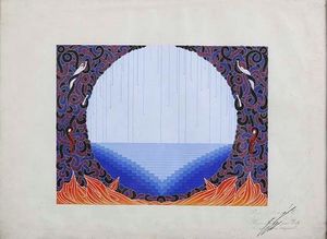 Ertè (1892 - 1990) - The lumiere par le femme