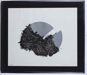 EMILIO SCANAVINO - Senza titolo (tramatura)