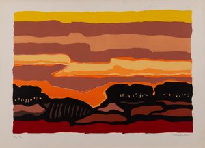 Domenico Cantatore - Paesaggio