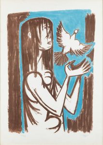 Giuseppe Migneco - Senza titolo