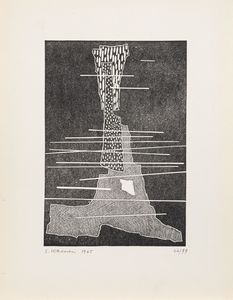 LUIGI VERONESI : Senza titolo  - Asta Arte moderna e contemporanea - Associazione Nazionale - Case d'Asta italiane