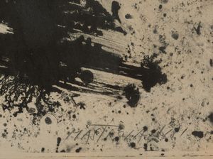 UMBERTO MASTROIANNI : Senza titolo  - Asta Arte moderna e contemporanea - Associazione Nazionale - Case d'Asta italiane