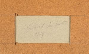 Bernard Joubert : Senza titolo  - Asta Arte moderna e contemporanea - Associazione Nazionale - Case d'Asta italiane