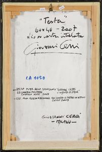 Giovanni Cerri : Testa  - Asta Arte moderna e contemporanea - Associazione Nazionale - Case d'Asta italiane