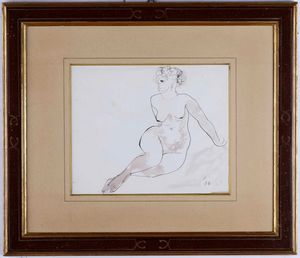 Antonietta Raphael Mafai - Senza titolo (Nudo di donna)