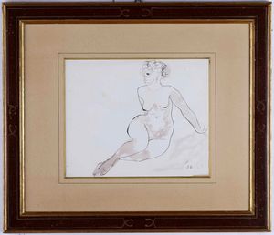 Antonietta Raphael Mafai - Senza titolo (Nudo di donna)