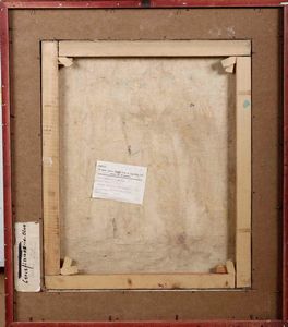 Mario Della Foglia : Crocifissione in blu  - Asta Arte moderna e contemporanea - Associazione Nazionale - Case d'Asta italiane