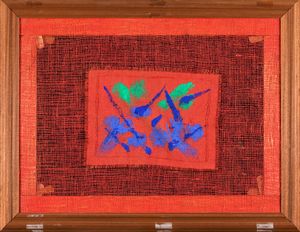 Salvatore Emblema : Senza titolo  - Asta Arte moderna e contemporanea - Associazione Nazionale - Case d'Asta italiane