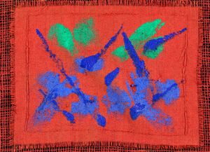 Salvatore Emblema : Senza titolo  - Asta Arte moderna e contemporanea - Associazione Nazionale - Case d'Asta italiane