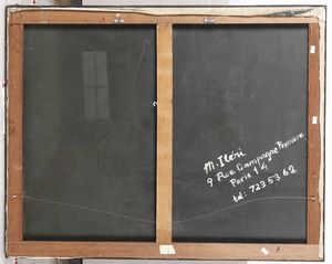 Iléri Mehmet : Scena con figure  - Asta Arte moderna e contemporanea - Associazione Nazionale - Case d'Asta italiane