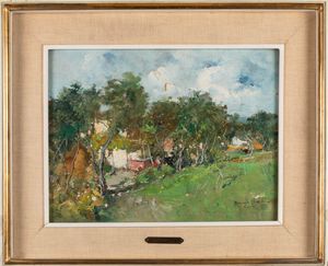 Romolo Leone : Senza titolo  - Asta Arte moderna e contemporanea - Associazione Nazionale - Case d'Asta italiane