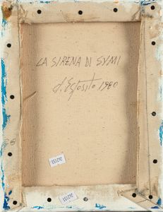 Diego Esposito : La sirena di Symi  - Asta Arte moderna e contemporanea - Associazione Nazionale - Case d'Asta italiane