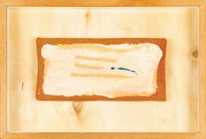 UGO CARREGA : Il corso del fiume ha dirottato il nostro antico pensiero  - Asta Arte moderna e contemporanea - Associazione Nazionale - Case d'Asta italiane