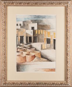 MARCELLO SCUFFI : Tintorie  - Asta Arte moderna e contemporanea - Associazione Nazionale - Case d'Asta italiane