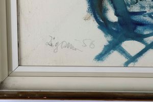 GIUSEPPE ZIGAINA : Senza titolo  - Asta Arte moderna e contemporanea - Associazione Nazionale - Case d'Asta italiane