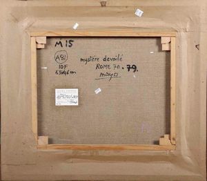 ANTOINE MAYO : Mistere devoil�  - Asta Arte moderna e contemporanea - Associazione Nazionale - Case d'Asta italiane