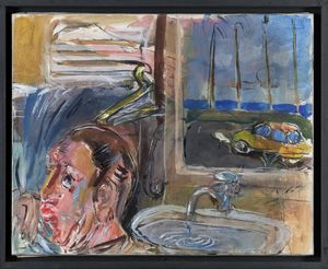 Mario Salina : Davide � in bagno  - Asta Arte moderna e contemporanea - Associazione Nazionale - Case d'Asta italiane