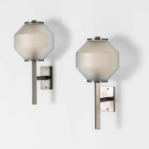 ANGELO LELII : Due appliques  - Asta Design 200 - Associazione Nazionale - Case d'Asta italiane