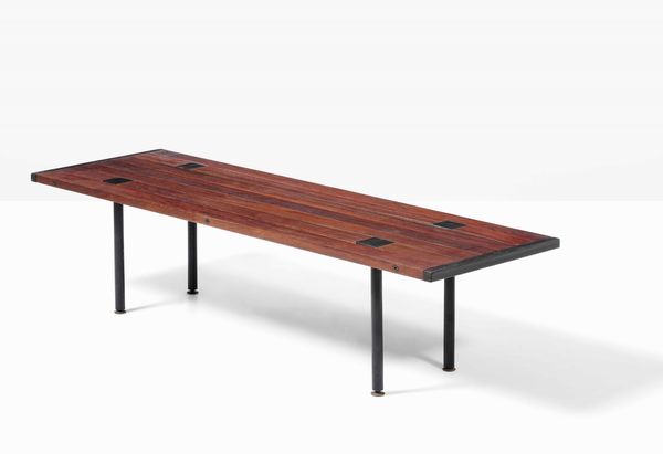 ETTORE SOTTSASS : Tavolo basso  - Asta Design 200 - Associazione Nazionale - Case d'Asta italiane