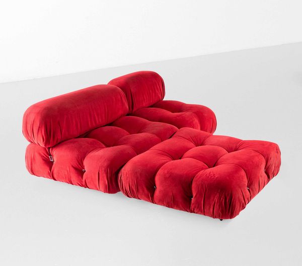 MARIO BELLINI : Divano modulare mod. Camaleonda  - Asta Design 200 - Associazione Nazionale - Case d'Asta italiane