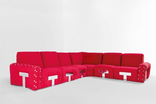 Divano angolare mod. Mais Mais  - Asta Design 200 - Associazione Nazionale - Case d'Asta italiane