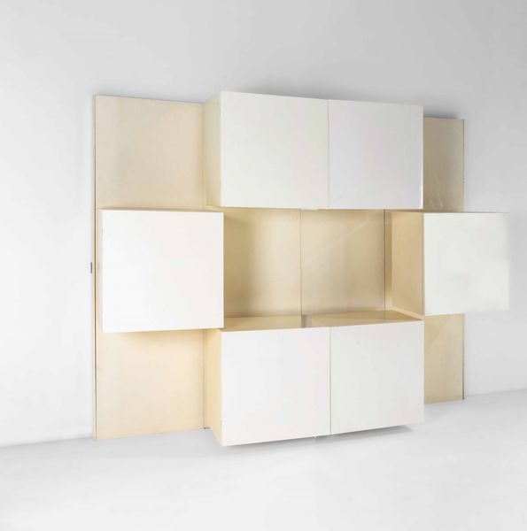 Roberto  Monsani : Libreria luminosa mod. Life  - Asta Design 200 - Associazione Nazionale - Case d'Asta italiane