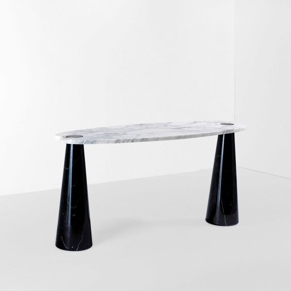 ANGELO MANGIAROTTI : Consolle mod. Eros  - Asta Design 200 - Associazione Nazionale - Case d'Asta italiane