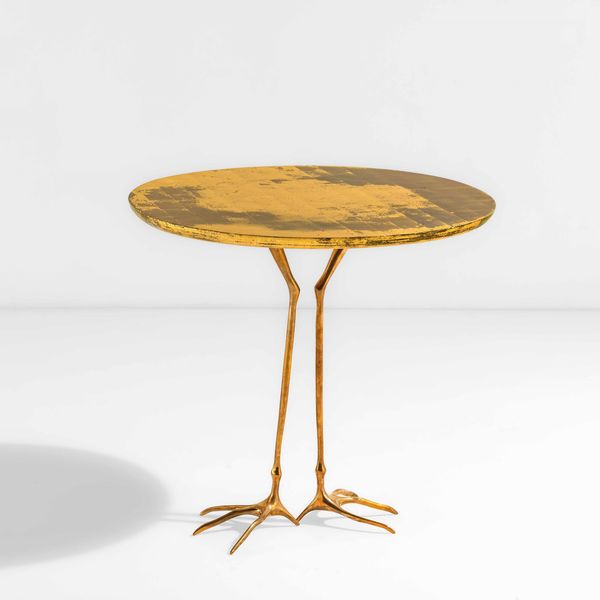 Meret Oppenheim : Tavolo occasionale mod. Traccia  - Asta Design 200 - Associazione Nazionale - Case d'Asta italiane